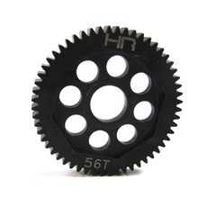 핫레이싱 SOFE856 Steel 56T 48P Spur Gear, BK, 1개
