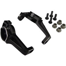 hot-racing TRXF1901 黑色鋁製 C 輪轂 TRX4 1PR 套組, BK, 1套