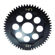 HOTRACING SOFE56M05 鋼 56t 0.5mod 正齒輪, BK, 1個