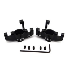 핫레이싱 SCTE2101 Aluminum Front Spindles/Steering Knuckles 1PR 세트, BK, 1세트