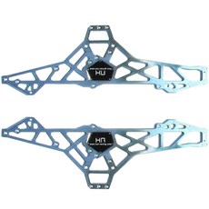 hot-racing 鋁製底盤 Wheely King 1PR 套組, S, 1套