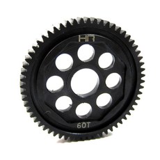 핫레이싱 SOFE860 Steel 60T 48P Spur Gear, BK, 1개
