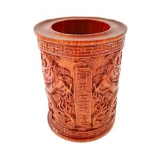 BITONG四君子系列紅檀木筆筒 BT036, 1個