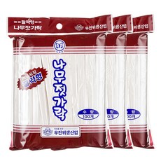 LIVINGWELL 木質筷, 100入, 3袋