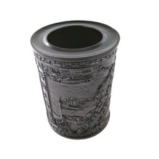 BITONG四君子系列黑檀木筆筒 BT005, 1個