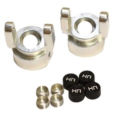 hot-racing RC7367 鋁製前軸 CHubs 2 組 1PR 10p, S, 1套