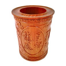 BITONG四君子系列紅檀木筆筒 BT029, 1個