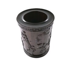 BITONG四君子系列黑檀木筆筒 BT004, 1個