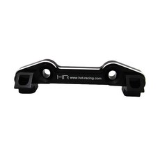 핫레이싱 Aluminum One Piece Hinge Pin Brace Rear Brace Front Susp, BK, 1개