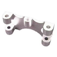 핫레이싱 RVO2808 Silver Aluminum Front Shock Mount, S, 1개