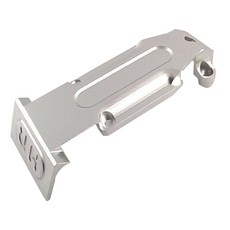 핫레이싱 RVO331R08 Silver Aluminum Rear Skid Plate, S, 1개