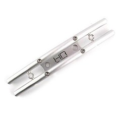 HOTRACING RVO330F08 銀色鋁。管狀前保險槓, S, 1個