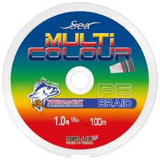 아미고 낚시줄 P.E 연결형, Multi Color, 1개