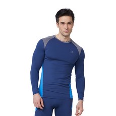 GearX 男士運動加長袖圓領T恤05