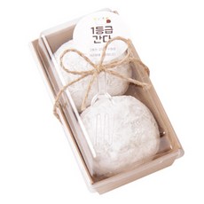 봄91 크라프트 직사각도시락 미니 11 x 5 x 3.5 cm SR-1 8p + BOM 응원 찰떡 4종 원형스티커 8p + 마끈 3m 2p + TY 세발 미니포크 투명 8p, 1세트