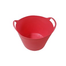 데코즈인 데코 다용도 세탁 빨래바구니 소, 핑크, 1개