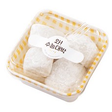 봄91 옐로체크도시락 11 x 12 x 6 cm F-4 10p + BOM 수능대박 2종 캔디팝 스티커 10p + TY 세발 미니포크 투명 10p, 1세트