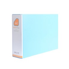 알파 2공 가로형 파이프 바인더 AP216 6cm A4 80mm, 혼합 색상, 1개