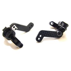 hot-racing 鋁石墨方向盤 SC10 1PR, BK, 1組