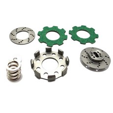 hot-racing 鋁製雙通風拖鞋，適用於 Asc 6p 套組, S, 1套