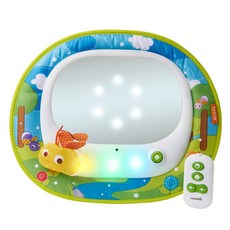 브리카 베이비 인사이트 반딧불 리모컨 안전거울, 그린, 1개