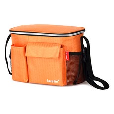insular 茵秀麗 防水推車保冷袋, 橘色, 1個