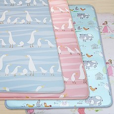 친환경편백아트 3D매쉬 기능성매트 15T 유아키즈 모달면 일체형, 동물농장, 1개