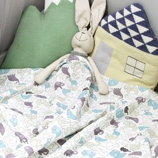 孩童用夏季棉紗毯, 小飛象款