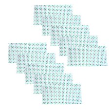 Ants 廚房用品防汙貼紙 鑽石綠, 10入