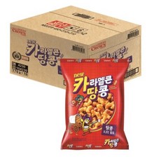크라운 카라멜콘 땅콩, 170g, 10개