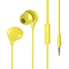 라파스 원더풀 사운드 이어폰, Z1, 옐로우