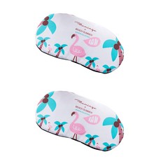 FLy 冷熱睡眠眼罩白火烈鳥, 1件, 2個