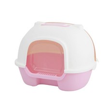 寵物貓用貓砂盆, 淡粉色