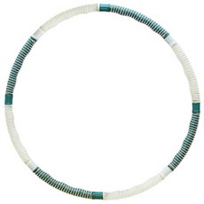 naria 按摩呼拉圈 2.4kg, 綠色+白色