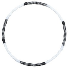 naria 按摩呼啦圈 1.6kg, 黑+白