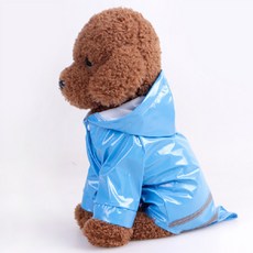 SaeKoMing 寵物雨衣, 藍色