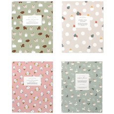 TOCTOC 花式動物迷你墊文具套組, 混色, 1套