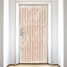 디자인수풀 현관문 고급 우드목 시트지 빈티지 스타일 VDS 170, 아이보리