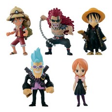 BANPRESTO World Collectible WCF Treasure Rally 特別公仔 5 件套, 1套