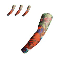 해피트레이딩 스타일리쉬 리얼 타투팔토시, 02, 4개