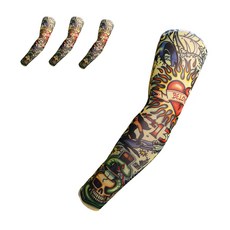 해피트레이딩 스타일리쉬 리얼 타투팔토시, 16, 4개