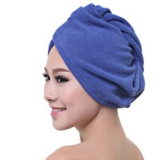 더자카 민무늬 샤워두건, Y380LBBI018, 1개