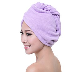 더자카 민무늬 샤워두건, Y380LBBI017, 1개