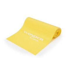 원더코어 라텍스 요가 밴드, 옐로우, 1개