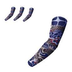 해피트레이딩 스타일리쉬 리얼 타투팔토시, 07, 4개