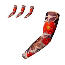 해피트레이딩 스타일리쉬 리얼 타투팔토시, 08, 4개