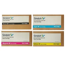 신도리코 P411 토너, 4색, 1세트