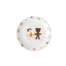 도리스 유아 접시, 혼합 색상, 1개