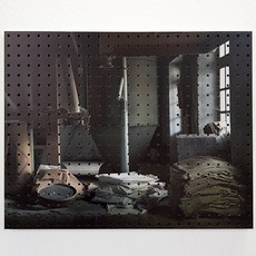 ANB COMMERCE 室內洞洞板 無題PPP 白色, 1個