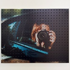 NB Commerce 室內裝飾洞洞板 後視鏡攝影機 白色, 混色, 1個